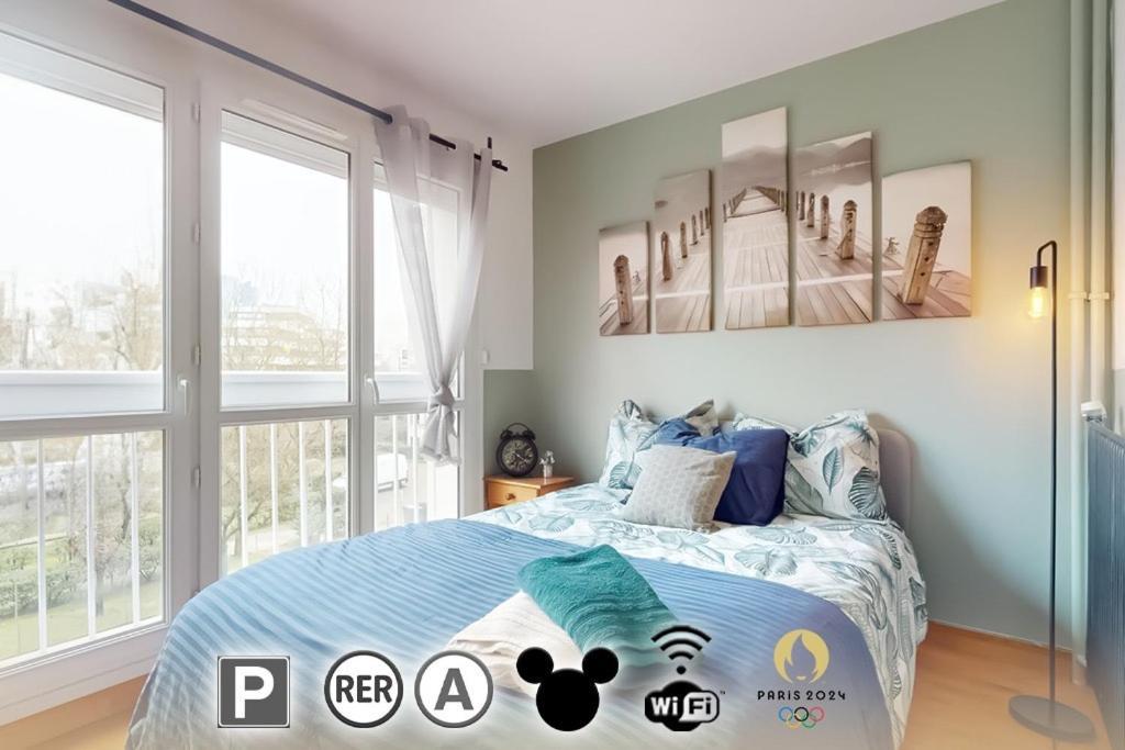 Proche Disney & Paris-2 Min Gare Noisy-le-Grand Ngoại thất bức ảnh